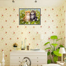 Full Round Drill 5D Diy Diamond Painting "Cartoon Cat" Embroidery Cross Sti X7I7