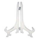 Transparent 7" Display Easel Stand Plate Bowl Picture Frame Photo Pedestal