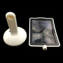3x magnifier Handheld Page Magnifier Brighter Viewer LED magnifying glass m O5G9