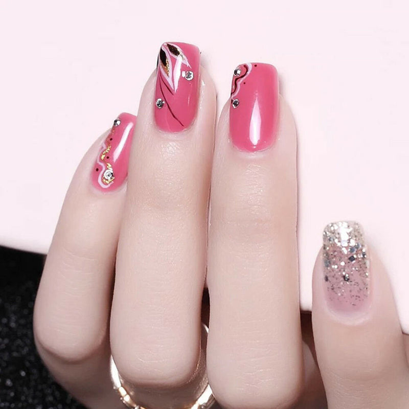 5pcs Nail Art Accessories Gel Design Pen Painting Polish Brush Drawing Tools Set