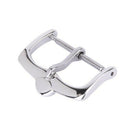 Solid Stainless Steel Clasp Tongue Buckle Deployment for Watch Band Strap--