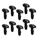 10Pcs Plastic 1" Webbing Snap Hooks Clip For Bags Backpack Belt Accessories