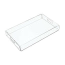Acrylic Display Table Tray Plate Breakfast Organizer Serving Tray Home Decor