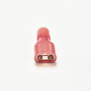 50x Red Fully Insulated Nylon Female Spade Crimp Connector Terminals 22-16AWG fn
