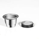 Reusable Stainless Steel Coffee Capsule Refillable Basket for Nespresso (A) A