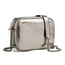 Shoulder Messenger Handbags Leather Women Chain Small Square Crossbody Bags