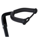 Fasdga Black Collapsible Iron Tripod Guitar Stand with Protective Velveteen