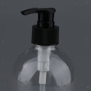 2x 500ml Plastic Pump Bottle Lotion Shampoo Liquid Travel Containers Refillable