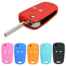 Silicone Flip Key Case 2 Button fob Cover for Vauxhall Opel Astra Vectra CO