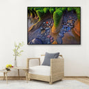 Diamond Painting Sea Pebble Full Round Rhinestone Picture DIY Kit 40x30cm