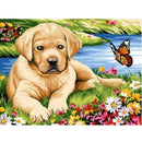 Dog 5D Diamond Painting DIY Embroidery Cross Stitch Kit Home Gift Art Decor