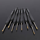 8Pcs/set Black Knitting Needles Crochet Hooks for Knit DIY Craft Loom ToolS Ew
