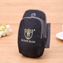 Sports Running Jogging Gym Armband Bag Case Cover Holder(Black) A