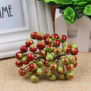 Artificial Fruit Berry Blueberry Wedding Tree Flower Wreath 40-head Green 1