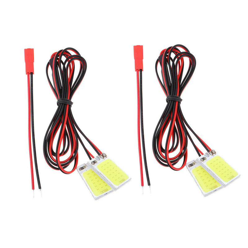 2x LED Flash Light Strobe Lights for RC Drone Car Boat Plane Models DIY