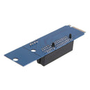 M.2 NGFF SSD to PCI-E 4X Converter Adapter Card Board panel w/ Power Cable Blue