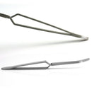 1pc Nail Art Angle Curved Tweezer Rhinestones Picking Tool Makeup Nipper Clipper