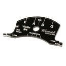 1/2 3/4 Size Violin Bridge Fingerboard Scraper Template Leveling String Tool