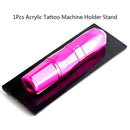 Tattoo Machine Holder Stand Rack Organizer Makeup Eyebrow Pen Tray Frame Holde-