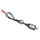 Premium 7.2v USB to JST 2P NI MH / NI Cd Battery Charger Cable for RC Toys