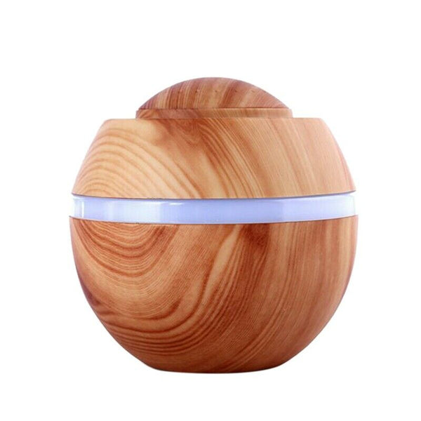 500Ml Usb Air Aroma Humidifier Ultrasonic Led 7 Color Changing Essential Oi S8J9