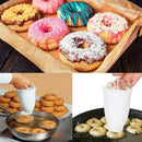 1PC Kitchen Plastic Batter Dispenser DIY Doughnut Maker White Bakeware Nice C4A3