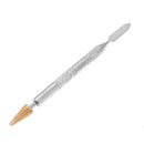 Dual Head Brass Head Leather Edge Oil Dye Pen Paint Roller Tool for Craft