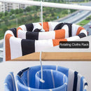 Spiral Bed Sheet Rack Laundry Drying Space Saving Duvet Cover/Blanket/Bed S