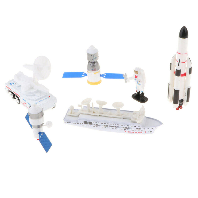 Alloy Models Space Shuttle Rocket Aircraft Spacecraft Kit 1:64 Kids Toys A