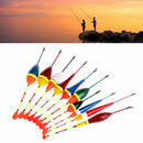 10pcs Carp Fishing Floats Set Buoy Bobber Stick Fish Tackle Vertical 4.5g 3.0g