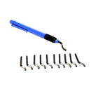1pcs Universal NOGA Burr Handle With 10 Blades BS1010 Deburring Working Tool