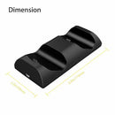 For PS4 Controller Dual USB Charger Dock Station Charging Stand w/LED Indicators