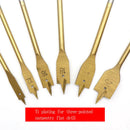 6Pc 1/4" Hex Shank Spade Flat Wood Boring Drill Bit Set 10/12/16/18/20/25mm UJF