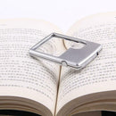 Credit Card Led Magnifier loupe with light Leather Case magnifying glass Favor