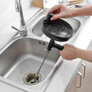 Hand-operated Drain Auger w/ Pipe For Toilet Sewer Blockage Dredge Clog Remover