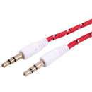 1M 3.5mm Stereo Male to Male Jack Aux Cable Audio Auxiliary Lead For Phone  I4R3