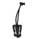 lot 10 Black Military MOLLE Style Webbing Elastic Cord Hang Buckle Roll Clip