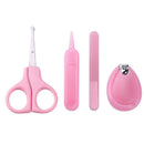 4pcs/set Mini Baby Nail Scissors Nail Care Practical Clipper Trimmer Clip