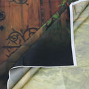 Vinyl Backdrop Photography Prop Trees Retro Doors Photo Background 5x7FT
