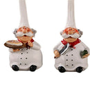 1 Pair of American Village Retro Top Hat Chef Plastic Decoration Creative K X9R6