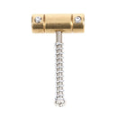 3Pcs Brass guitar bridge compensated saddles for guitar accessory3c