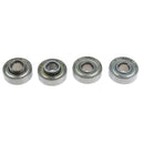 4 Pcs Wheelchair Front Caster Wheel Bearings Replacements, 0.9 inch Diameter