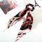Retro Print Ribbon Hair Rope Women Ponytail Elastic Rubber Band (Style 3)