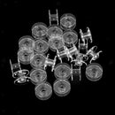 25pcs/box Plastic Industrial Sewing Machine Bobbins for Brother Janome DIY