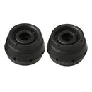 2pcs Black Rubber Front Suspension Top Strut Mounts for VW Golf