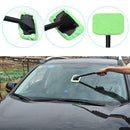 1pc Windshield Wiper Brush Microfiber Car Window Cleaner with Spray Bottle