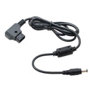 D-Tap Male Connector to DC 2.1/2.5mm Plug 1m Power Cable for LED light/HDV