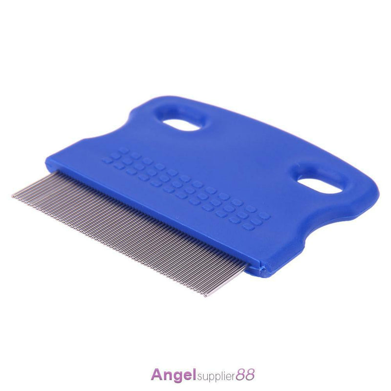 3pcs Pet Hair Flea Removal Comb Stainless Steel Teeth Hair Brush Grooming