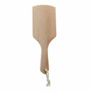 Natural Bamboo Paddle Cushion Massage Hair Brush Ball-Tipped Wooden Bristle