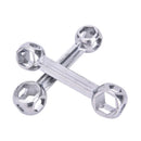 10in1 Portable Dog Bone Shape Bicycle Bike Cycling Hexagon Wrench Repair LJ